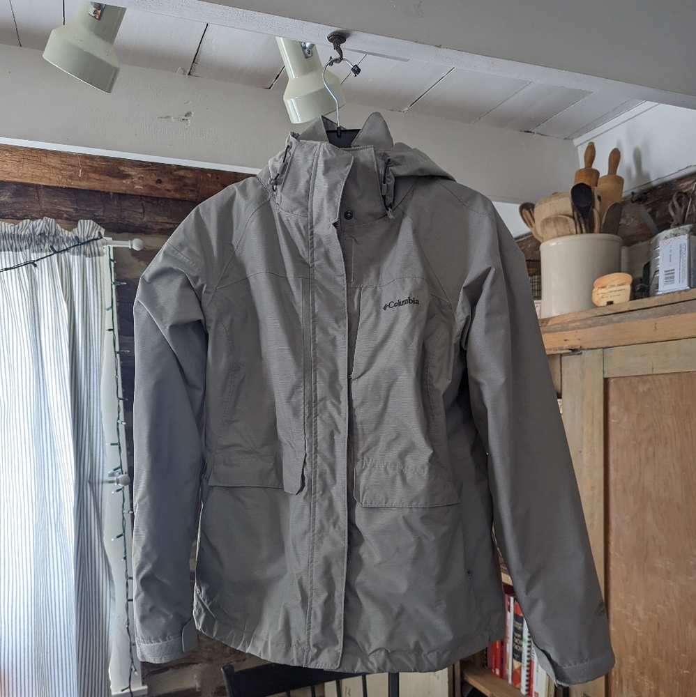 Columbia winter jacket/fleece 2 in 1 size XL